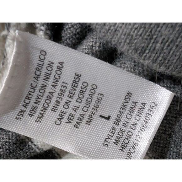 Democracy Women’s Sweater Preppy Striped Shirt Size Large Elbow Patch Yellow EUC - Picture 12 of 14